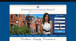 Desktop Screenshot of diamondplatinumrealty.com