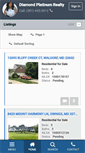 Mobile Screenshot of diamondplatinumrealty.com
